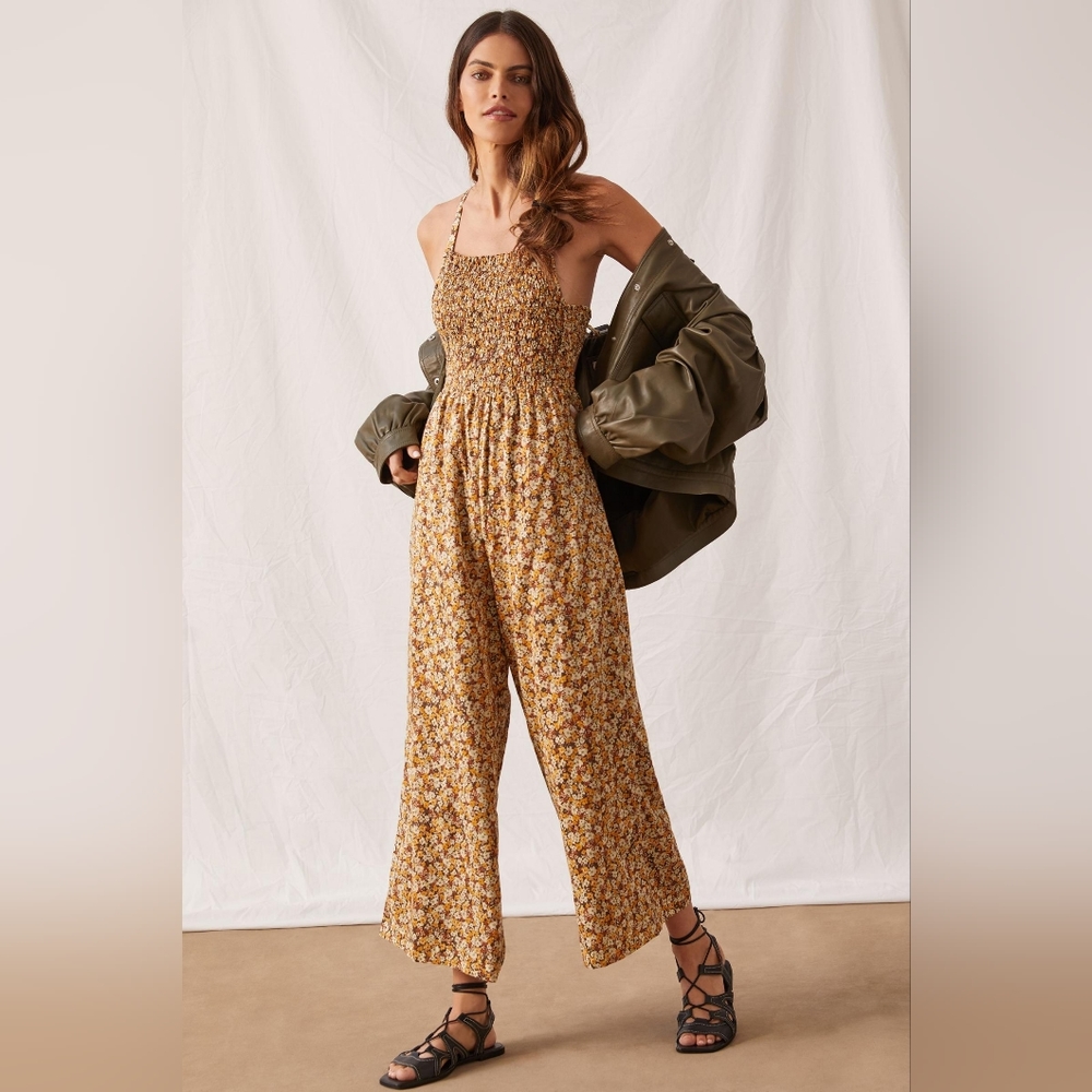 Faithfull Saveria Jumpsuit- Anthropologie NWT